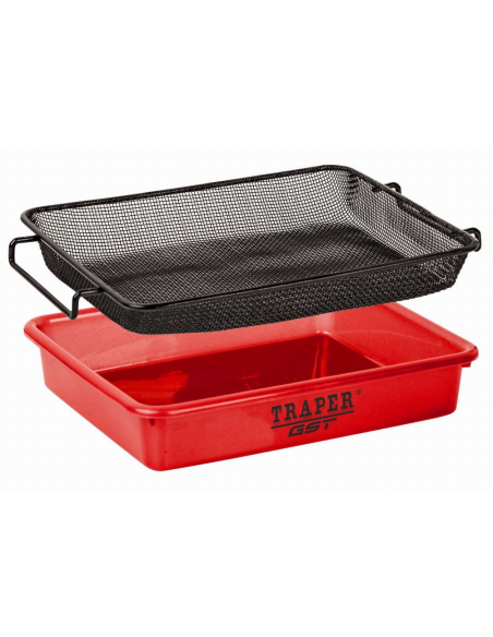 Kuweta TRAPER Medium Red Z Sitkiem 3mm TRAPER - 1