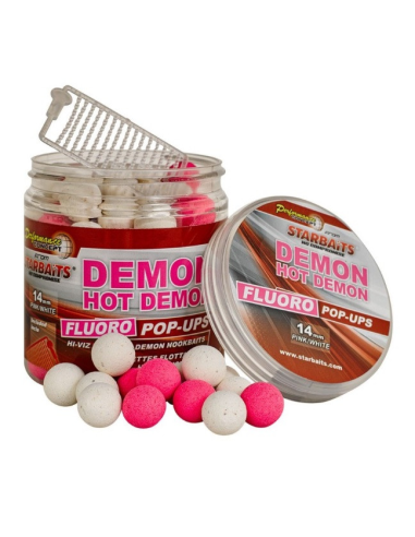 Kulki  STARBAITS FLUO HOT DEMON  Pop-Up 14mm 80