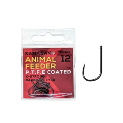 Haczyki Kamasan Animal Feeder Eyed P.T.F.E 14 KAMASAN - 1