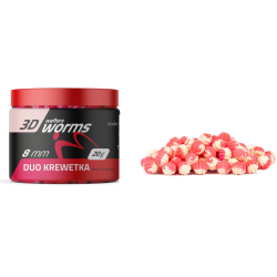 Wafters MATCHPRO Worms 3D Duo Krewetka 8mm 20g MatchPRO - 1