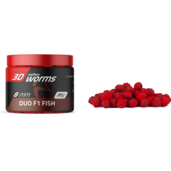 Wafters MATCHPRO Worms 3D Duo F1-Ryba 8mm 20g MatchPRO - 1