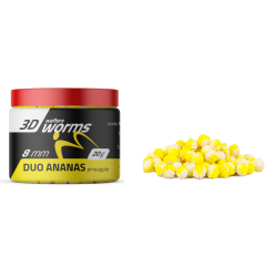 Wafters MATCHPRO Worms 3D Duo Ananas 8mm 20g MatchPRO - 1