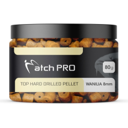 Pellet haczykowy MATCHPRO Wanilia Hard Drilled 8mm MatchPRO - 1