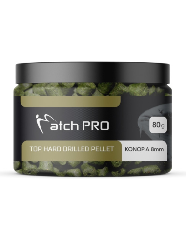 Pellet haczykowy MATCHPRO Konopia Hard Drilled 8mm