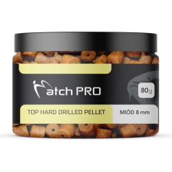 Pellet haczykowy MATCHPRO Miód Hard Drilled 12mm MatchPRO - 1