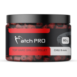 Pellet haczykowy MATCHPRO Chili Hard Drilled 12mm MatchPRO - 1