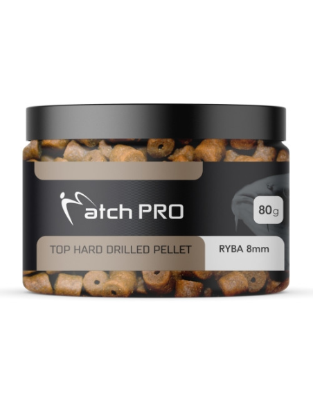 Pellet haczykowy MATCHPRO Ryba Hard Drilled 8mm MatchPRO - 1