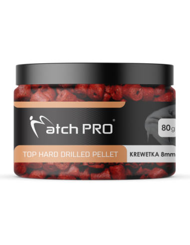 Pellet haczykowy MATCHPRO Krewetka HardDrilled12mm