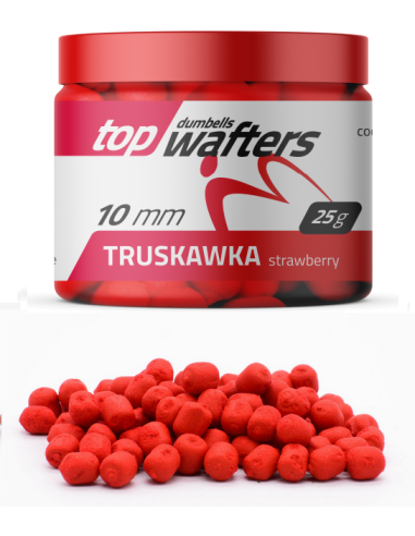 Dumbells MATCHPRO Wafters Duo Truskawka 10mm 25g