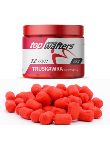 Dumbells MATCHPRO Wafters  Truskawka 12mm 25g