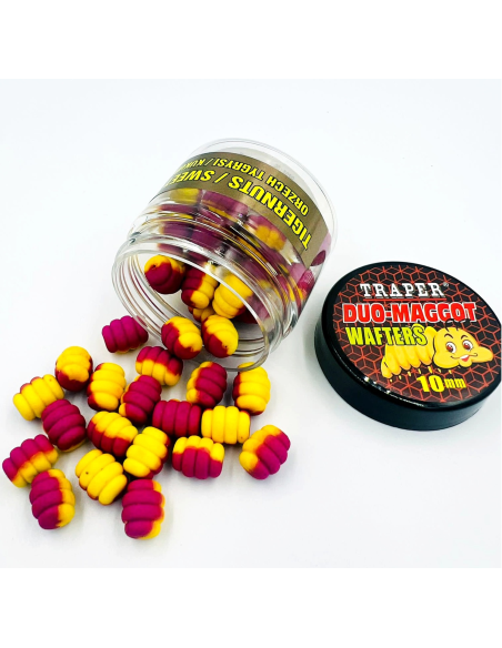Wafters Traper Maggot DUO 10mm Orzech Tygrysi/Kukurydza TRAPER - 1