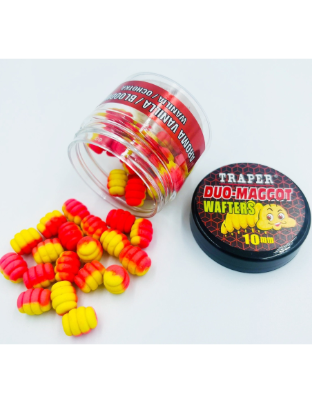 Wafters Traper Maggot DUO 10mm Wanilia/Ochotka TRAPER - 1