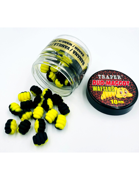 Wafters Traper Maggot DUO 10mm Banan/Wanilia TRAPER - 1