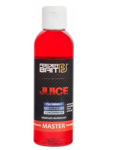 Booster Feeder Bait Juice 150ml – Master Truskawka