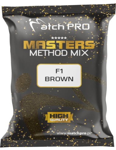 Zanęta Matchpro METHODMIX MASTERS F1 BROWN