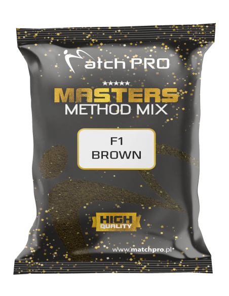 Zanęta Matchpro METHODMIX MASTERS F1 BROWN MatchPRO - 1