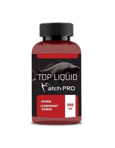 TOP Liquid WORM CZERWONY ROBAK MatchPro