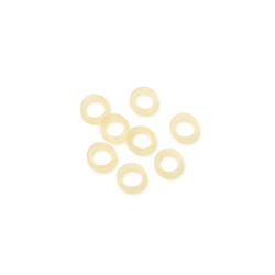 Gumki do pelletu – 5mm Mikado 50szt (przeźroczysty) MIKADO - 1