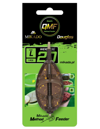 KOSZYCZEK MIKADO- METHOD FEEDER DOUGLAS Q.M.F. SYSTEM L - 30g MIKADO - 3