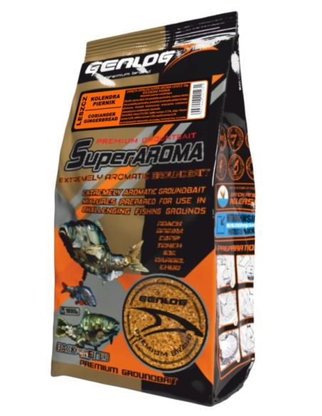 Zanęta Genlog Aroma Lin Karaś  Karmel GENLOG - 1