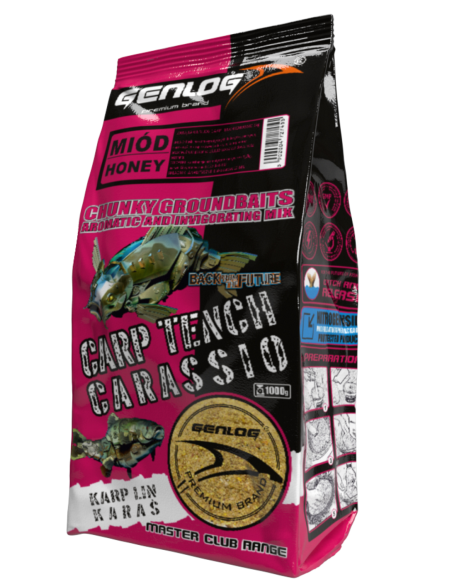 Zanęta Genlog  Carp/Lin/Karaś Wanilia-Miód GENLOG - 1