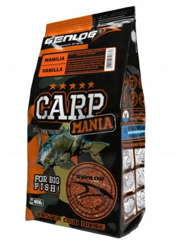 Zanęta Genlog Carp Mania Wanilia 1kg