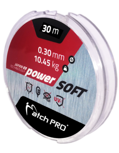 Team Matchpro POWER SOFT Żyłka 30m 0,23mm