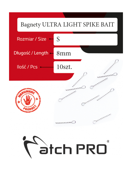 Bagnety ULTRA LIGHT SPIKE BAIT Matchpro 8mm MatchPRO - 1