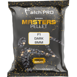PELLET MASTERS MatchPro F1 DARK 8mm 700g MatchPRO - 1