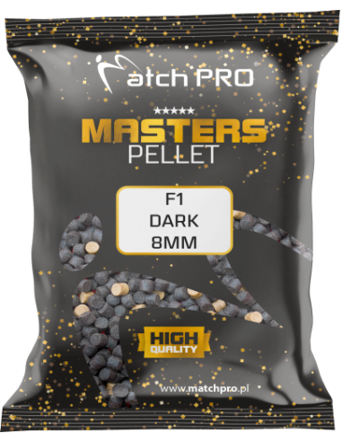 PELLET MASTERS MatchPro F1 DARK 8mm 700g