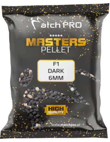 PELLET MASTERS MatchPro F1 DARK 6mm  700g