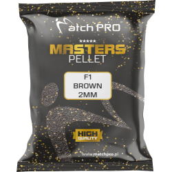 PELLET MASTERS MatchPro F1 BROWN 2mm  700g MatchPRO - 1