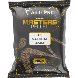 PELLET MASTERS MatchPro F1 NATURAL 4mm  700g MatchPRO - 1