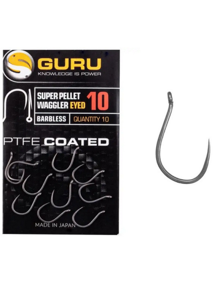 Haczyki Guru - Super Pellet Waggler – 16 RINGERS - 1