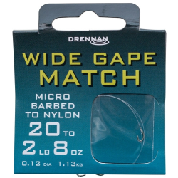 Gotowe Przypony Drennan WIDE GAPE MATCH 16 /0,13mm DRENNAN - 1