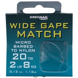 Gotowe Przypony Drennan WIDE GAPE MATCH 16 /0,13mm DRENNAN - 1