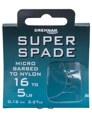 Gotowe Przypony Drennan SUPER SPADE 18 / 0,15mm