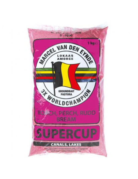 Zanęta Marcel Van Den Eynde Supercup Red 1kg MARCEL VAN DEN EYNDE - 1