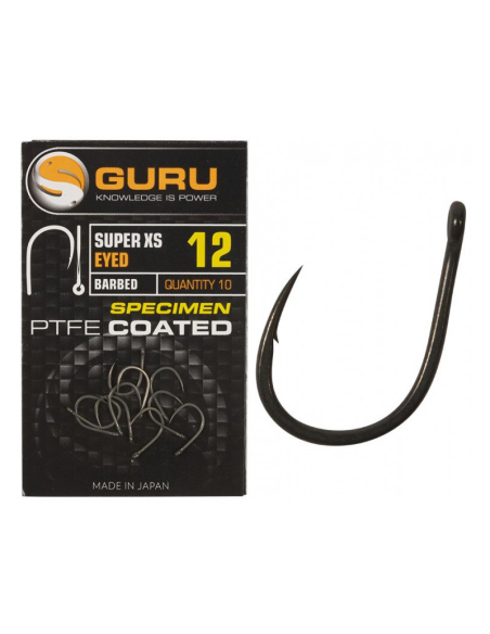 Haczyki Guru Super XS Barbed - 10 GURU - 1