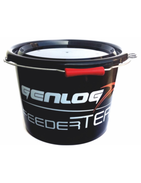 Wiadro Genlog Zanętowe Feeder Team II 18l+ pokrywa GENLOG - 1