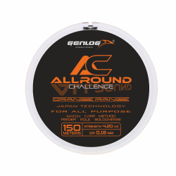 Żyłka Genlog Allround Orange 150m 0,28mm GENLOG - 1