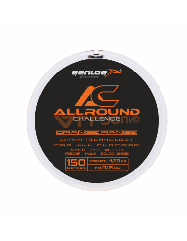 Żyłka Genlog Allround Orange 150m 0,28mm