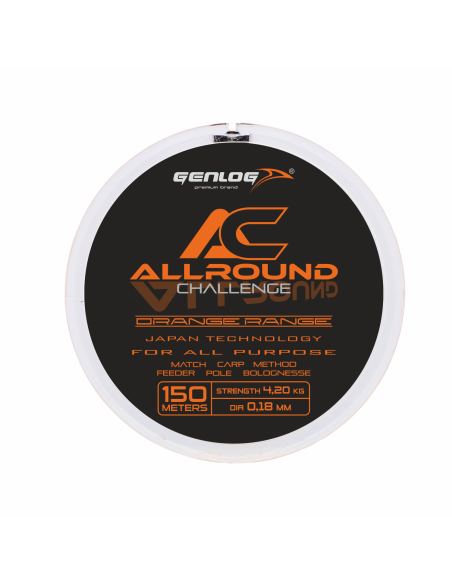 Żyłka Genlog Allround Orange 150m 0,28mm GENLOG - 1