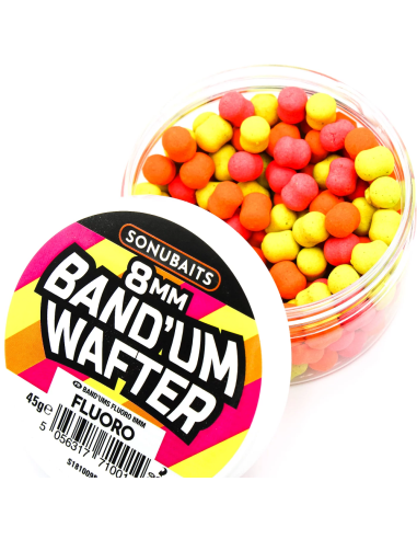 Sonubaits BandUm Wafters 8mm – Fluoro