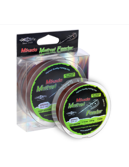 Żyłka Mikado METHOD FEEDER 150m – 0.24mm MIKADO - 1