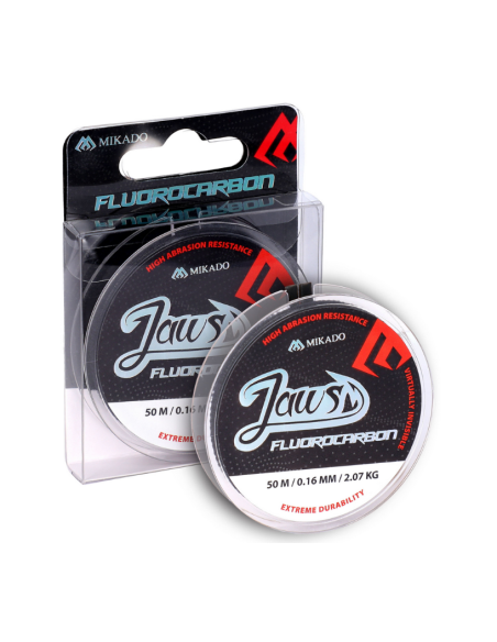 ŻYŁKA MIKADO - FLUOROCARBON JAWS 0.18mm 50m MIKADO - 1 ŻYŁKA MIKADO - FLUOROCARBON JAWS 0.18mm 50m MIKADO - 1