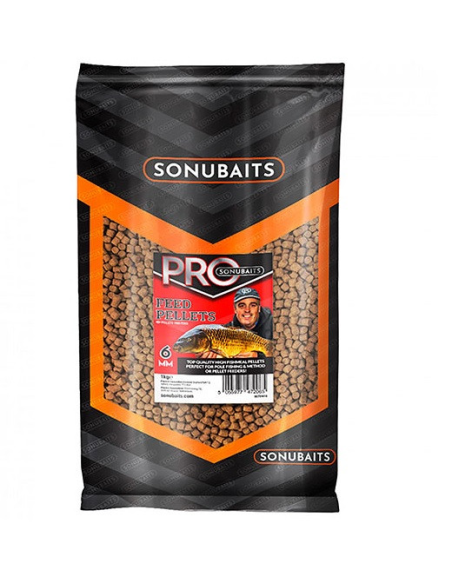 Pellet Sonubaits Pro Feed Pellets 6mm 1kg PRESTON - 1