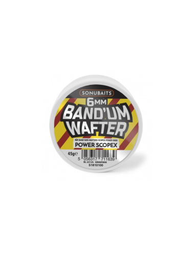 Sonubaits BandUm Wafters 6mm – Power Scopex