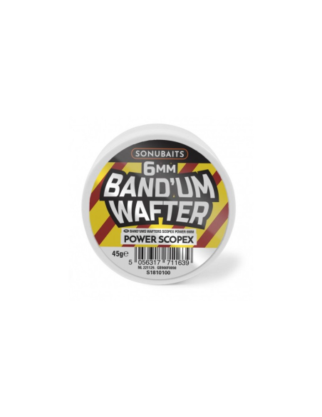 Sonubaits BandUm Wafters 6mm – Power Scopex SONUBAITS - 1