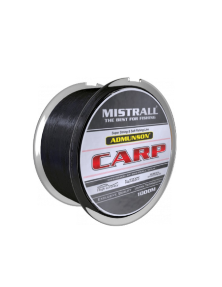 Żyłka MISTRALL ADMUNSON CARP BLACK 1000M 0,35MM MISTRALL - 1